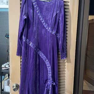 Ashro purple long dress